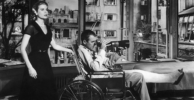James Stewart - rear window - & Grace Kelly
