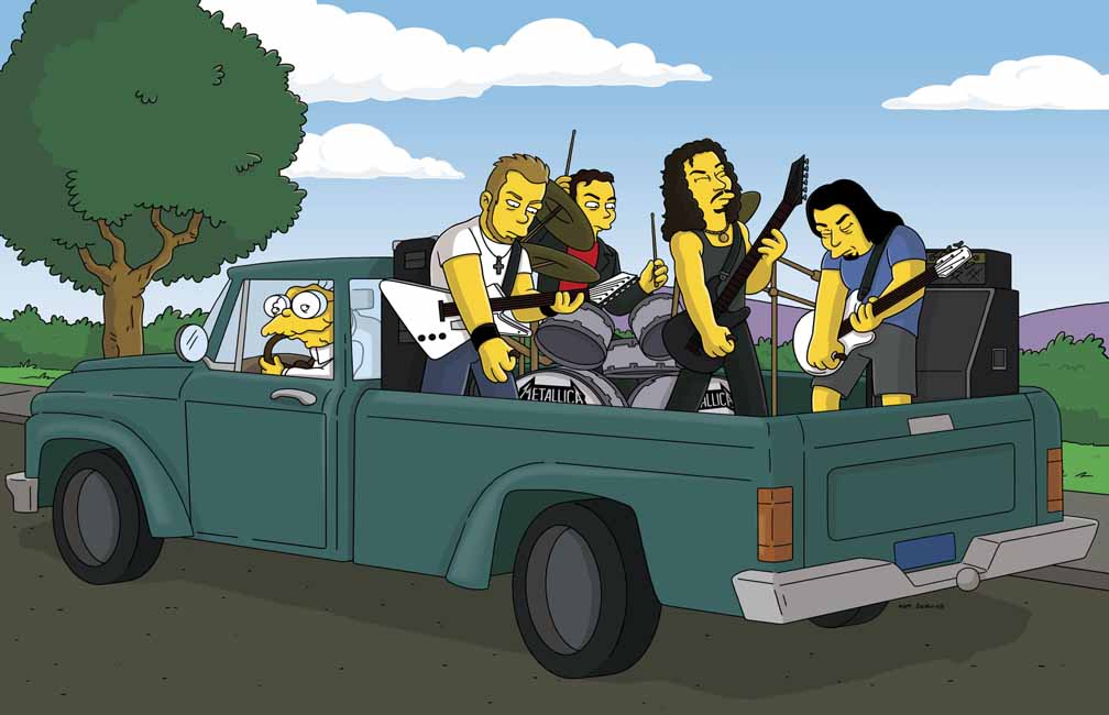 Metallica - Simpsons